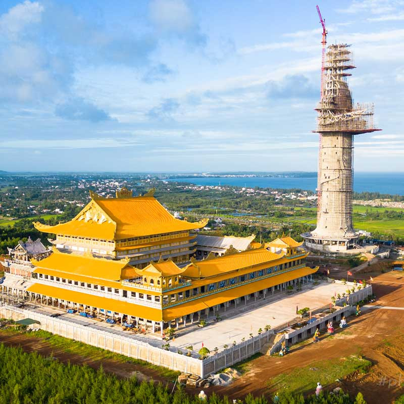 Khám Phá Chùa Minh Đức Quảng Ngãi &#8211; Khu Du Lịch Văn Hóa Tâm Linh Nổi Bật