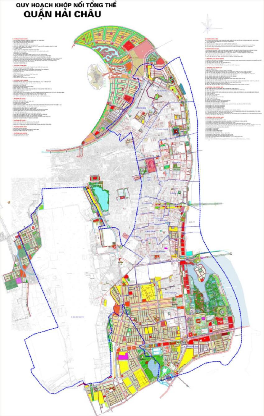 Bản đồ quy hoạch Đà Nẵng Năm 2020 Đến 2030 Tầm Nhìn 2050