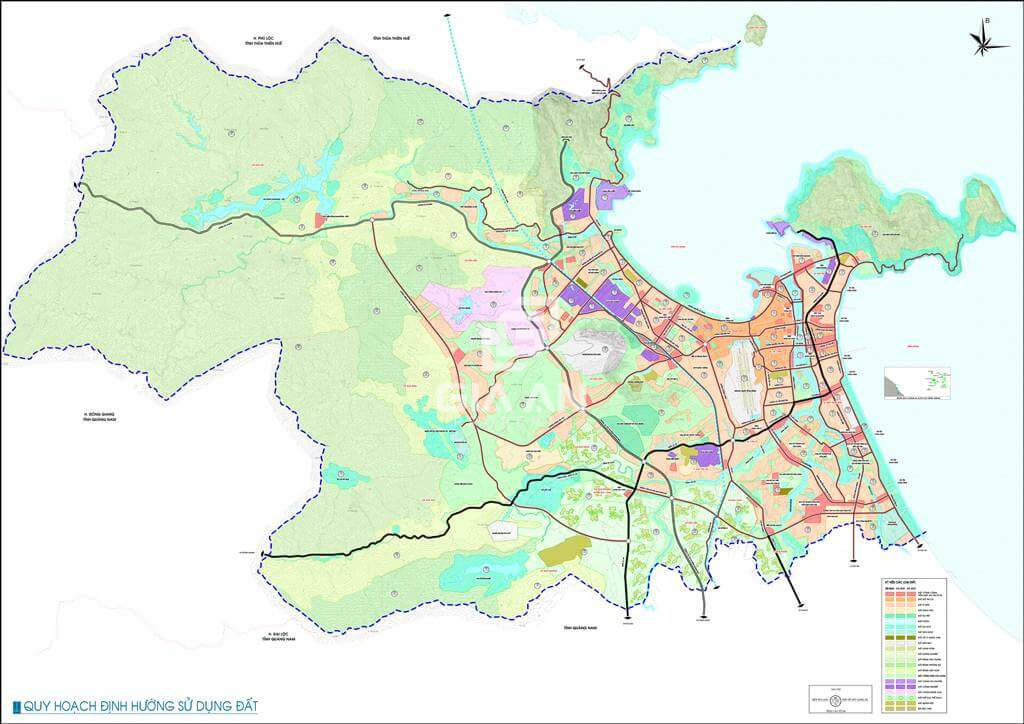 Bản đồ quy hoạch Đà Nẵng Năm 2020 Đến 2030 Tầm Nhìn 2050