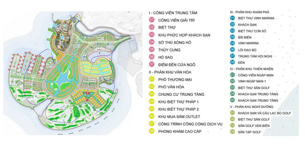 Mặt bằng dự án Dragon Ocean Đồ Sơn
