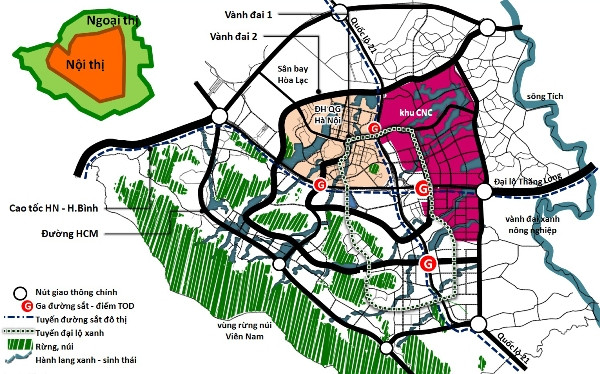 Quy Hoạch Chi Tiết Đô Thị Hòa Lạc Từ Nay Đến 2030 Tầm Nhìn 2050