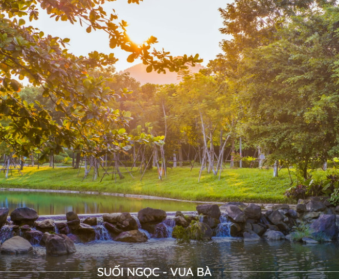 Suối Ngọc Vua Bà – Huyết mạch dự án Xanh Villas