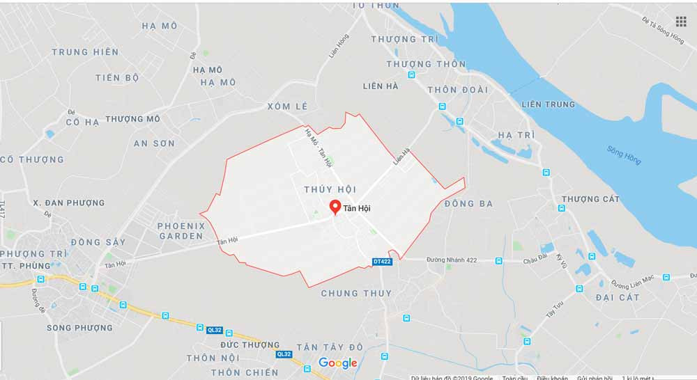 Thông tin chính xác vị trí dự án Vinhomes Đan Phượng