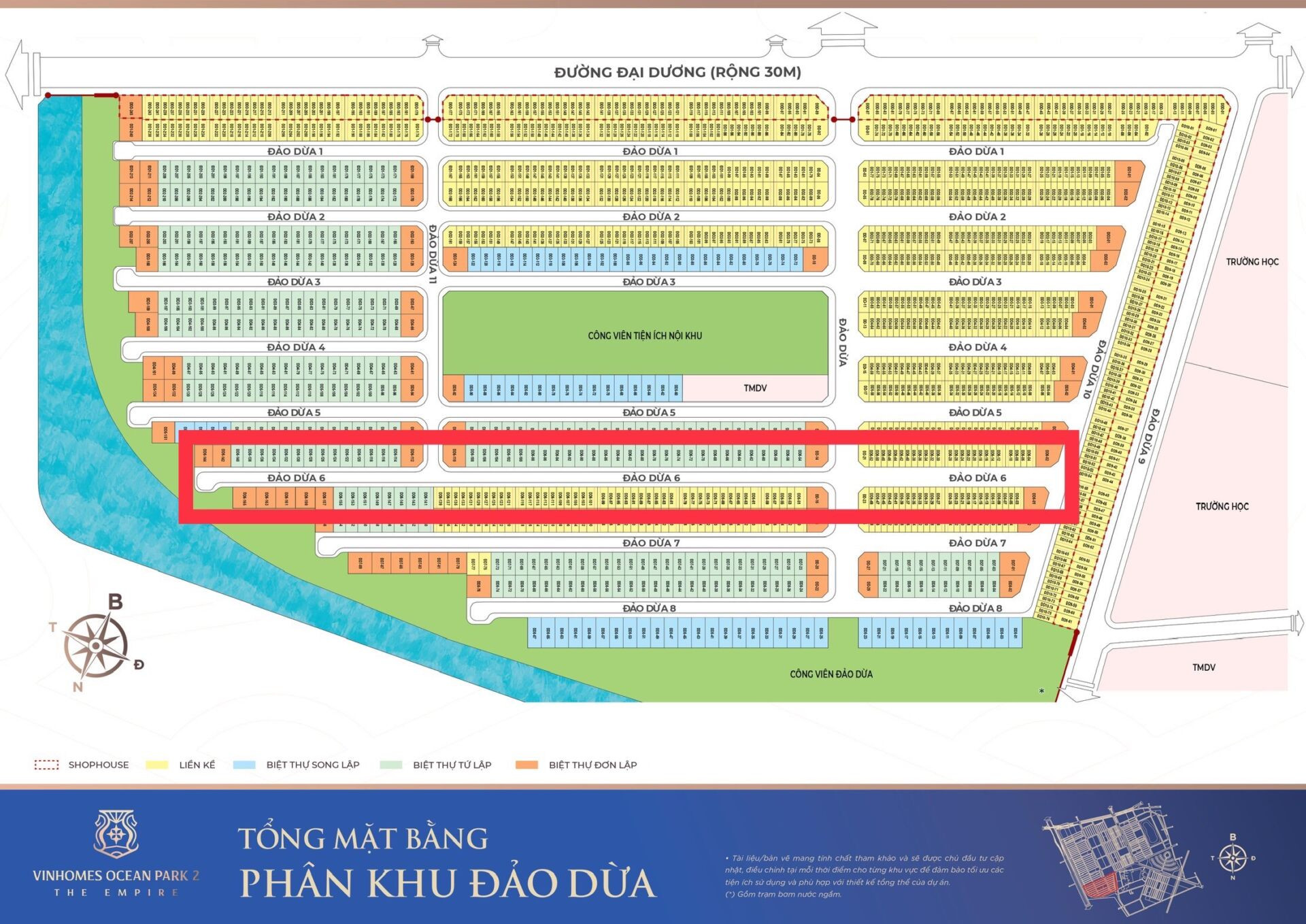 Tổng quan về liền kề Đảo Dừa Vinhomes Ocean Park 2