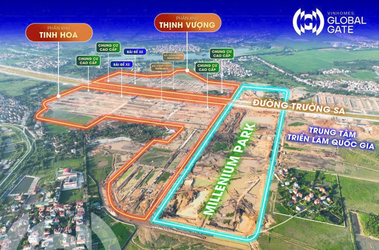 Vinhomes Global Gate (Vinhomes Cổ Loa) – Siêu đô thị sinh thái đẳng cấp tại Đông Anh
