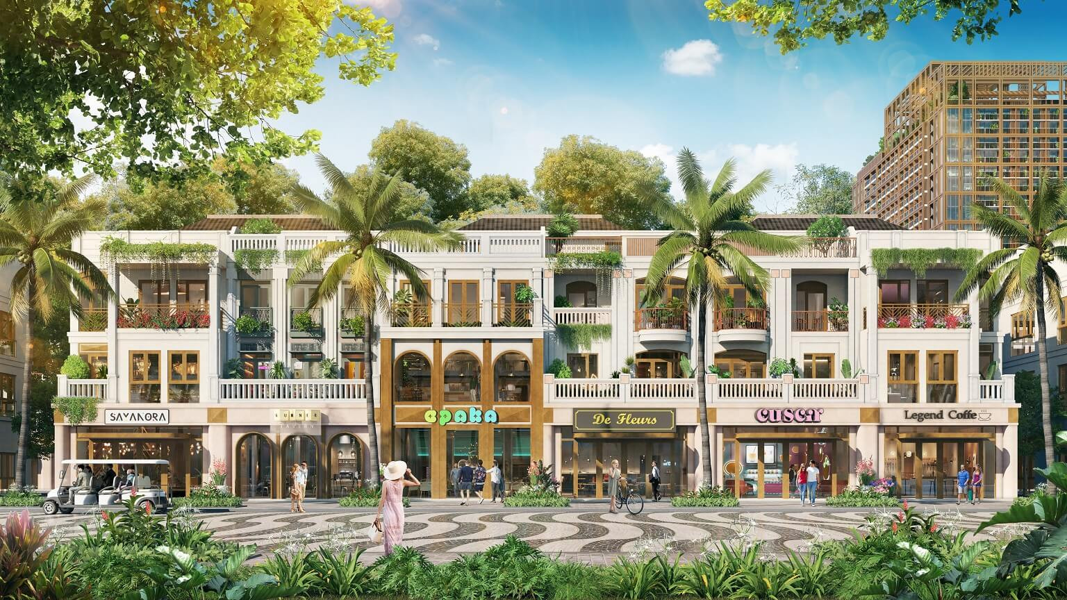 Xanh Boutique – Tâm điểm thương mại sôi động bên bờ biển Cát Bà