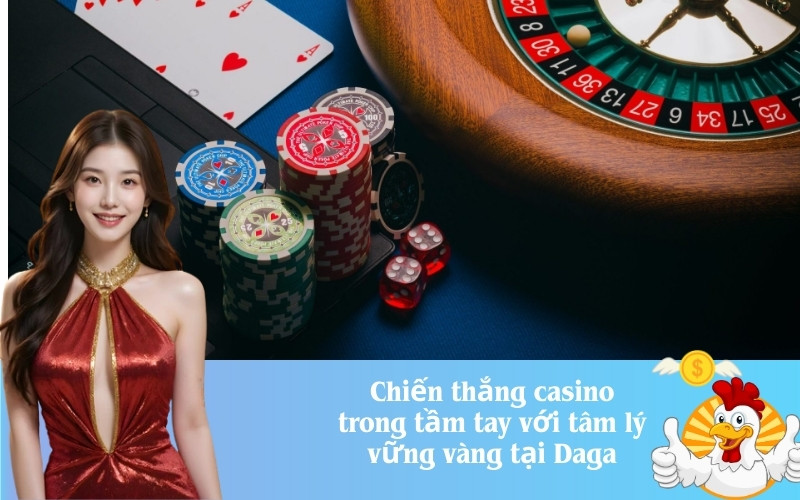Chiến thắng casino trong tầm tay với tâm lý vững vàng tại Daga