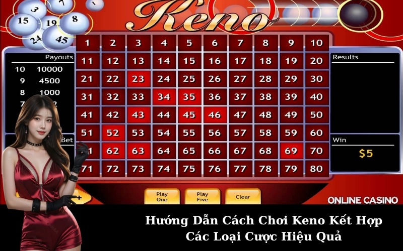 Hướng Dẫn Cách Chơi Keno Kết Hợp Các Loại Cược Hiệu Quả