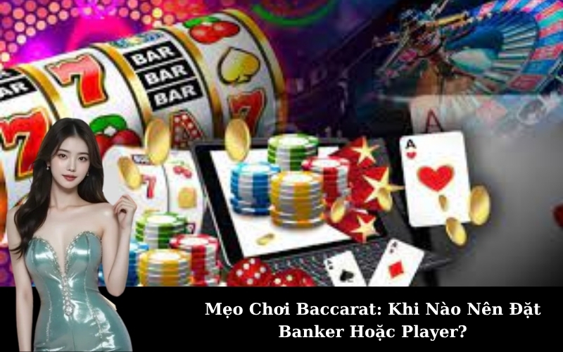 Mẹo Chơi Baccarat: Khi Nào Nên Đặt Banker Hoặc Player?