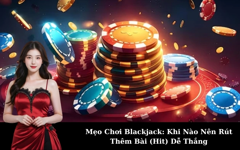 Mẹo Chơi Blackjack: Khi Nào Nên Rút Thêm Bài (Hit) Dễ Thắng